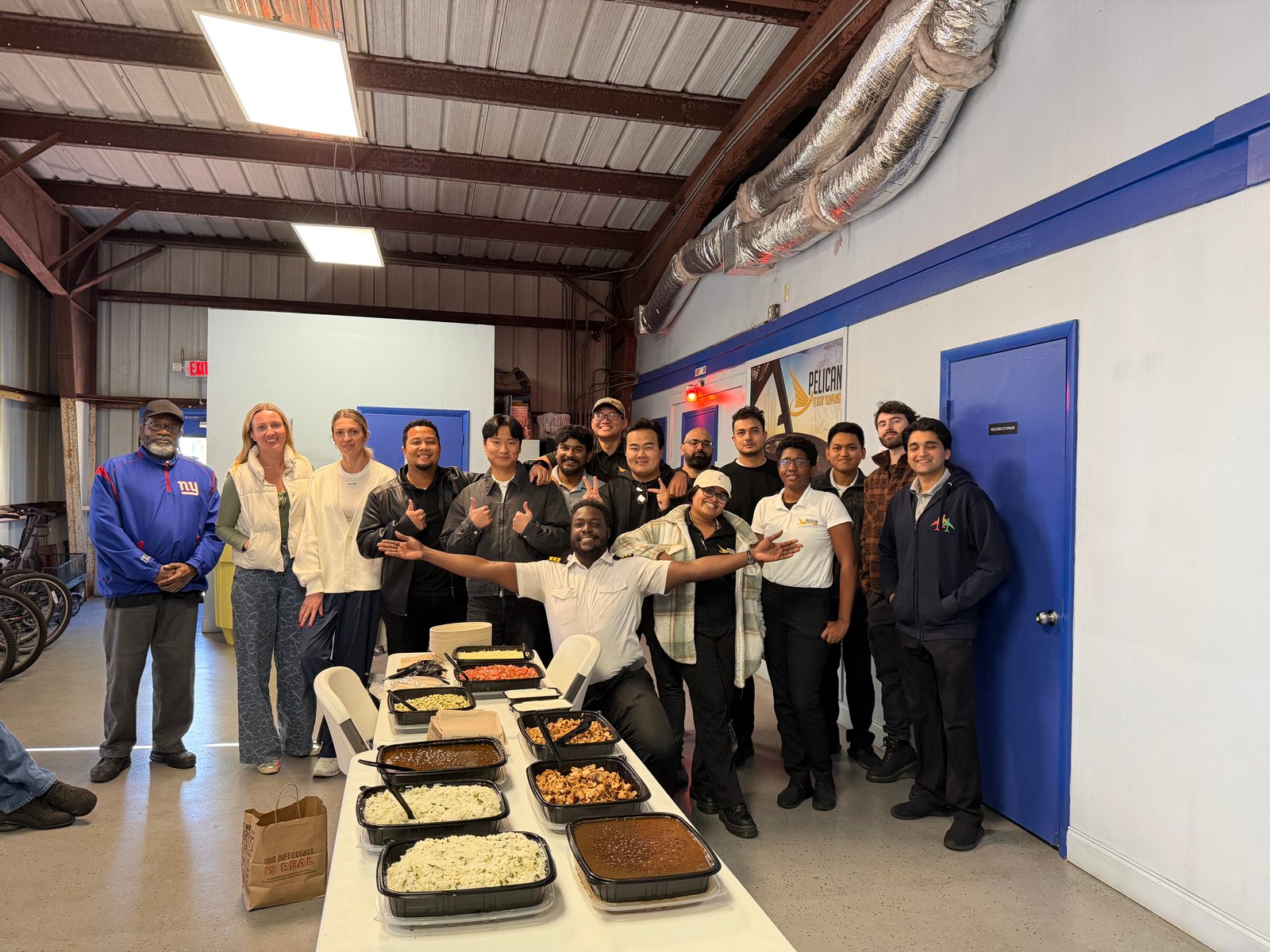 Pelican Flight School New Year 2026 party